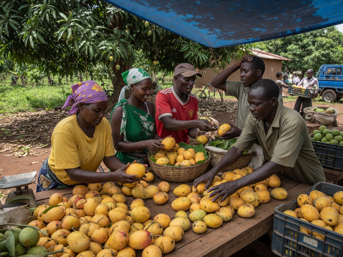 Mango harvest, Tanzania